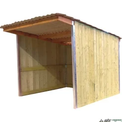 LA GEE Abri de prairie chevaux simple pente 3 x 3 m - La Gée< Matériel De Prairie
