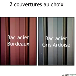 LA GEE Abri de prairie chevaux simple pente 3 x 3 m - La Gée< Matériel De Prairie
