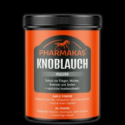 PHARMAKAS Ail en poudre cheval Knoblauch -< Ail|Vers Cheval