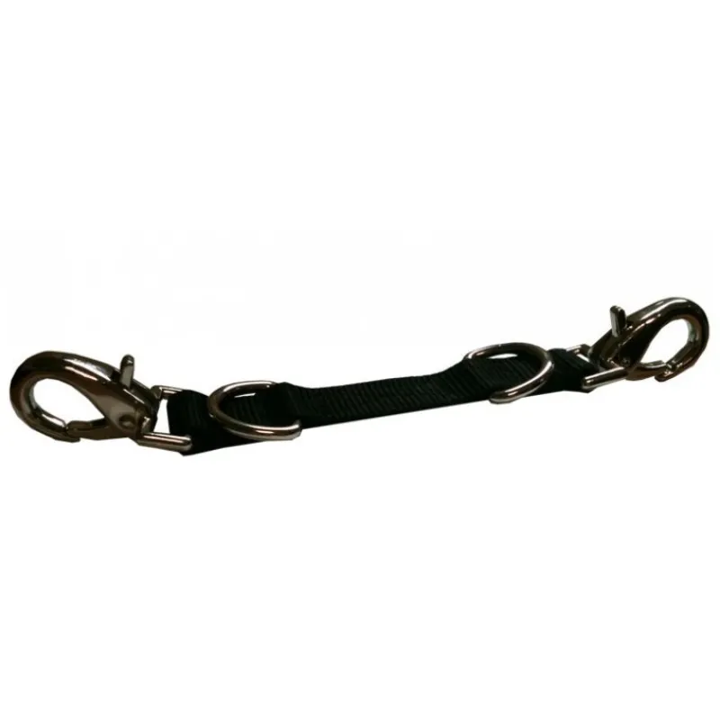 WALDHAUSEN Alliance de mors double pour longe -< Mors Cheval