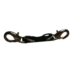 WALDHAUSEN Alliance de mors double pour longe -< Mors Cheval