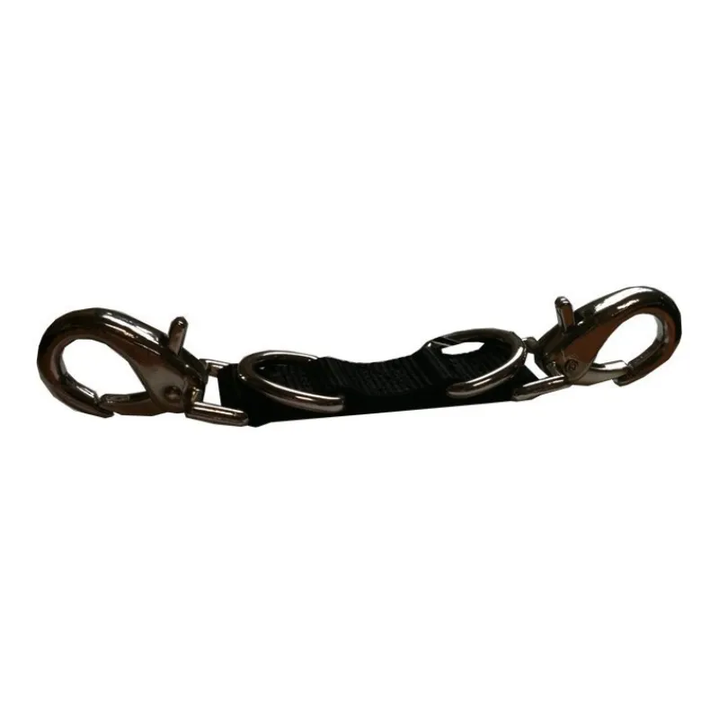 WALDHAUSEN Alliance de mors double pour longe -< Mors Cheval