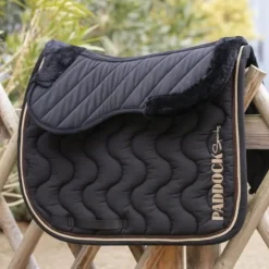 PADDOCK SPORTS Amortisseur dos cheval double mouton Diagonal -< Amortisseurs De Dos Cheval