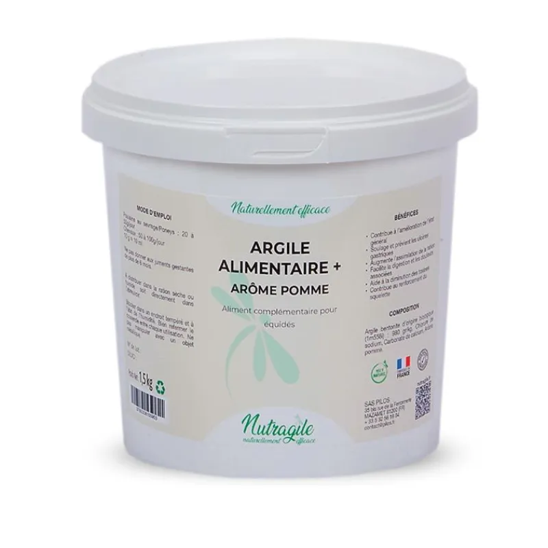 NUTRAGILE Argile Alimentaire cheval Pomme -< Croissance Poulain Et Jeune Cheval|Kotwasser