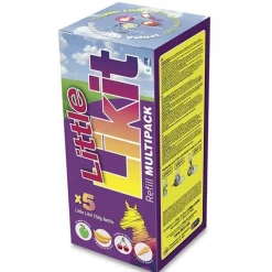 LIKIT Assortiment 5 blocs à lécher cheval pomme, banane, cerise, carotte -< Pierre À Sel Et Pierre À Lécher|Friandises Cheval