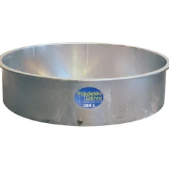 LA GEE Bac de pâturage métallique poney 380 L - La Gée< Matériel De Prairie