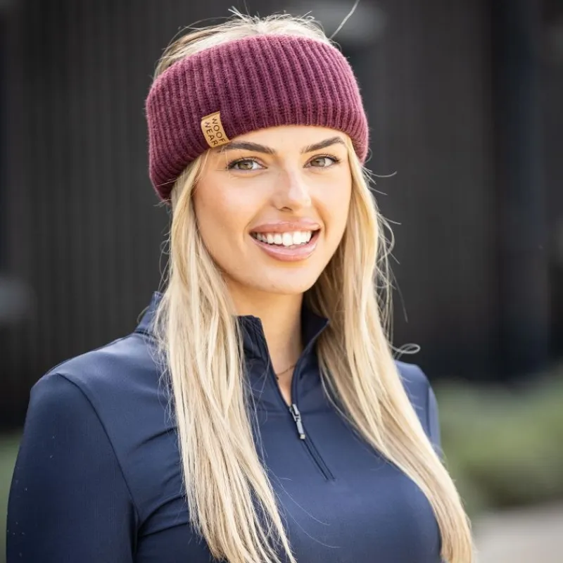 WOOF WEAR Bandeau cheveux femme doublé polaire -< Casquettes, Écharpes, Bonnets