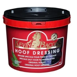 KEVIN BACONS Baume à sabot noir 5 L Hoof Dressing - Kevin Bacon's< Corne Molle Sabot Cheval|Graisse À Pied Cheval