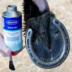 KERATEX Baume pied cheval humidité Hoof Gel -< Corne Molle Sabot Cheval|Fourchette Pourrie Cheval
