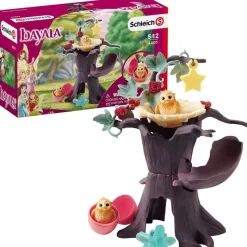 SCHLEICH Bébés chouettes dans leur nid -<Enfant Jouets Enfant|Horse Club Schleich