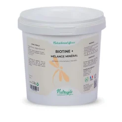 NUTRAGILE Biotine+ cheval repousse des crins et de la corne -< Complément Peau Cheval