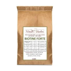 VITAL HERBS Biotine forte Cheval granulés -< Biotine Cheval