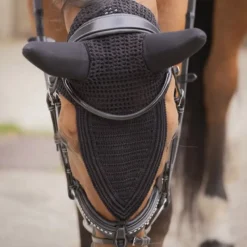 PADDOCK SPORTS Bonnet anti-mouche anti-bruit cheval long Soundless -< Bonnet Anti-Mouche Cheval