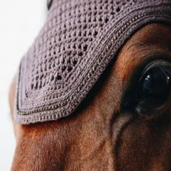 KENTUCKY HORSEWEAR Bonnet anti-mouche cheval strass Wellington Sparkling - Kentucky< Bonnet Anti-Mouche Cheval