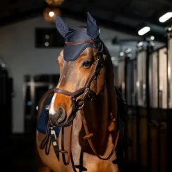 HORSEWARE Bonnet anti-mouche cheval Amigo Ear Net -< Bonnet Anti-Mouche Cheval