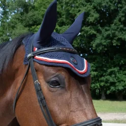HORSE SPIRIT Bonnet anti-mouche cheval Nagano -< Bonnet Anti-Mouche Cheval
