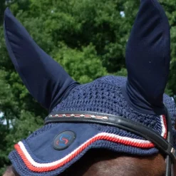 HORSE SPIRIT Bonnet anti-mouche cheval Nagano -< Bonnet Anti-Mouche Cheval