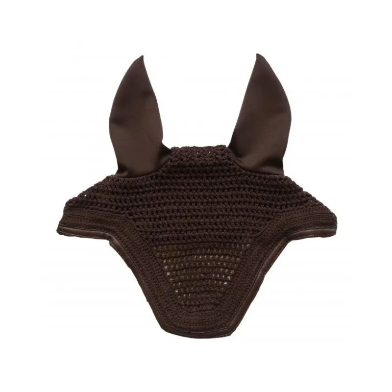 KENTUCKY HORSEWEAR Bonnet anti-mouche cheval Wellington Leather - Kentucky< Bonnet Anti-Mouche Cheval