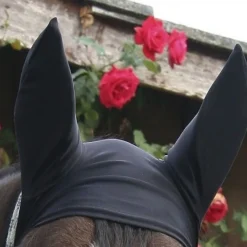 AXL-CONCEPT Bonnet anti-mouche cheval ergonomique Antifly Protect< Bonnet Anti-Mouche Cheval