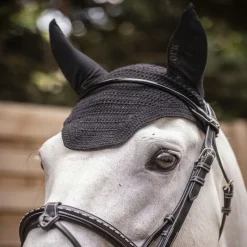 PADDOCK SPORTS Bonnet anti-mouche cheval Pro Coton -< Bonnet Anti-Mouche Cheval