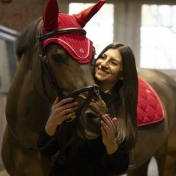 LAMI-CELL Bonnet anti-mouche cheval Luxin - Lami Cell< Bonnet Anti-Mouche Cheval