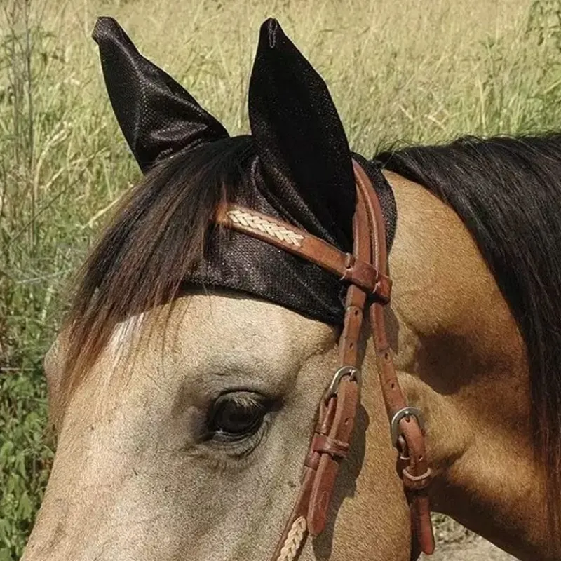CASHEL Bonnet anti-mouche cheval Comfort Ears -< Bonnet Anti-Mouche Cheval