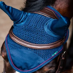 HORSEWARE Bonnet anti-mouche cheval coton Rambo -< Bonnet Anti-Mouche Cheval