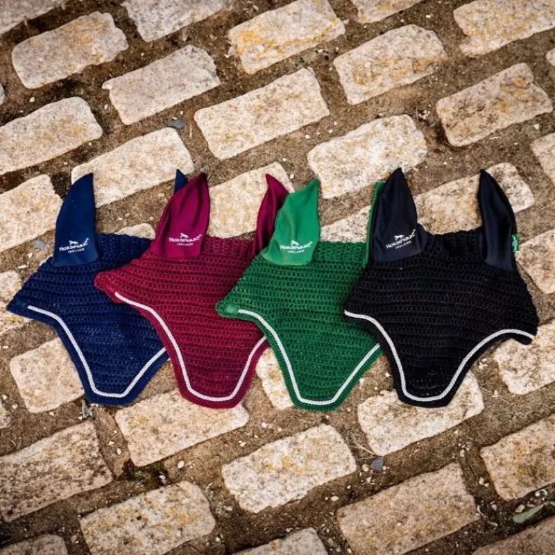 HORSEWARE Bonnet anti-mouche cheval Signature -< Bonnet Anti-Mouche Cheval