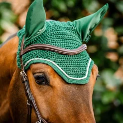 HORSEWARE Bonnet anti-mouche cheval Signature -< Bonnet Anti-Mouche Cheval