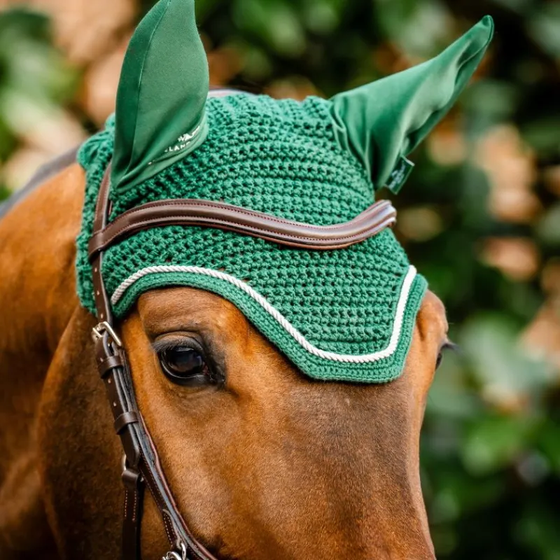 HORSEWARE Bonnet anti-mouche cheval Signature -< Bonnet Anti-Mouche Cheval
