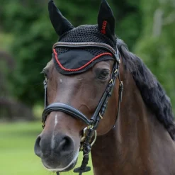 BUCAS Bonnet anti-mouche cheval -< Bonnet Anti-Mouche Cheval