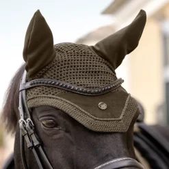 WALDHAUSEN Bonnet anti-mouches cheval St Gallen -< Bonnet Anti-Mouche Cheval