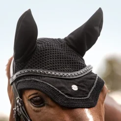 WALDHAUSEN Bonnet anti-mouches cheval St Gallen -< Bonnet Anti-Mouche Cheval