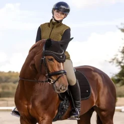 WALDHAUSEN Bonnet anti-mouches cheval St Gallen -< Bonnet Anti-Mouche Cheval