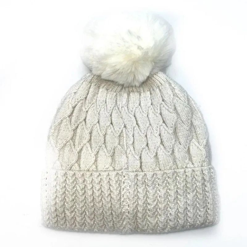 CAVALHORSE Bonnet équitation tricoté avec pompon< Casquettes, Écharpes, Bonnets