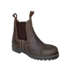 CAVALHORSE Boots de sécurité équitation nubuck huilé Stable< Boots D'Équitation