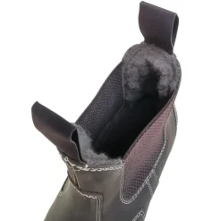 CAVALHORSE Boots de sécurité Stable Hiver doublé mouton naturel< Equipement Froid Et Pluie|Boots D'Équitation