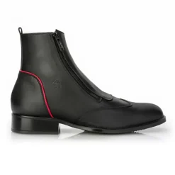 SERGIO GRASSO Boots équitation cuir Lecco zip avant -< Boots D'Équitation