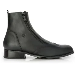 SERGIO GRASSO Boots équitation cuir Lecco zip avant -< Boots D'Équitation