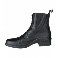 ELT Boots équitation cuir zip et lacets Newcastle -< Boots D'Équitation
