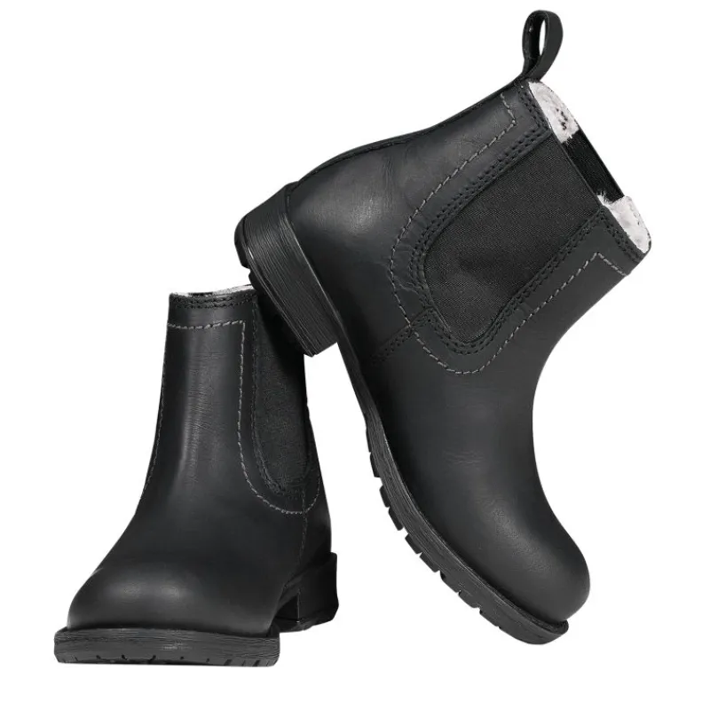 ELT Boots équitation enfant hiver doublées Jodphur -< Boots D'Équitation