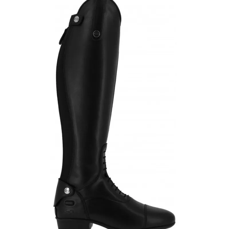 RIDING WORLD Bottes à lacet équitation cuir synthétique -< Equipement Équitation Pas Cher|Bottes Équitation