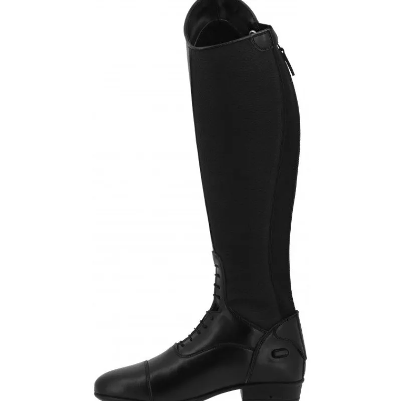 RIDING WORLD Bottes à lacet équitation cuir synthétique -< Equipement Équitation Pas Cher|Bottes Équitation