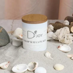 D'JOY Bougie cheval équitation Galop sur la plage Classique -< Idées Cadeaux|Accessoires Lifestyle Équitation