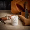 D'JOY Bougie cheval équitation Parfum de cuir Mini format -< Idées Cadeaux|Accessoires Lifestyle Équitation