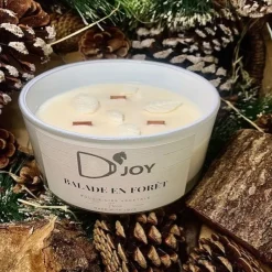 D'JOY Bougie équitation Balade en forêt Grand format -< Idées Cadeaux|Accessoires Lifestyle Équitation