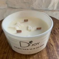 D'JOY Bougie équitation Déjeuner sur l'herbe Grand format -< Idées Cadeaux|Accessoires Lifestyle Équitation