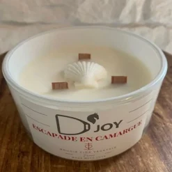 D'JOY Bougie équitation Escapade en Camargue Grand format -< Idées Cadeaux|Accessoires Lifestyle Équitation