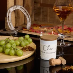 D'JOY Bougie équitation Trotting dans les vignes Classique -< Idées Cadeaux|Accessoires Lifestyle Équitation