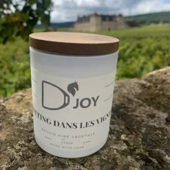 D'JOY Bougie équitation Trotting dans les vignes Classique -< Idées Cadeaux|Accessoires Lifestyle Équitation